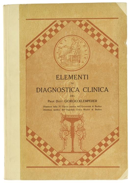 Elementi di Diagnostica Clinica