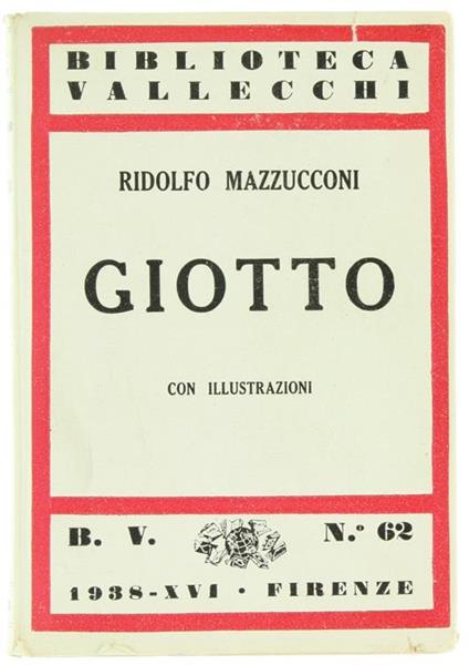 Giotto - Rodolfo Mazzucconi - copertina