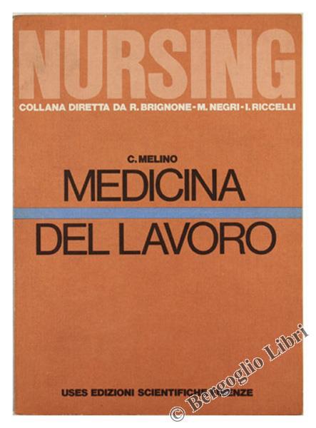 Medicina del lavoro - Carmine Melino - copertina
