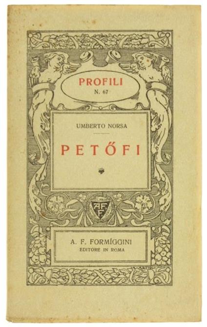 Petöfi - Umberto Norsa - copertina
