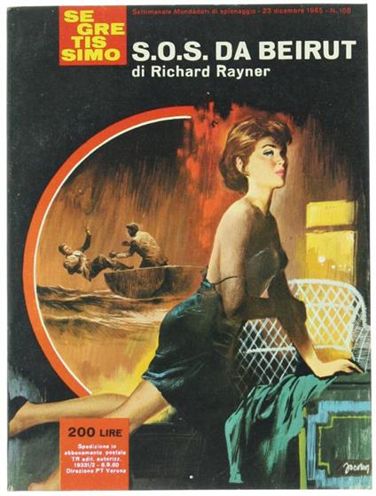 S.O.S. da Beirut - Richard Rayner - copertina