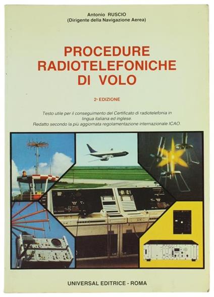 Procedure Radiotelefoniche di Volo - Antonio Ruscio - copertina