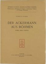 Der Ackermann aus Böhmen. Storia della critica