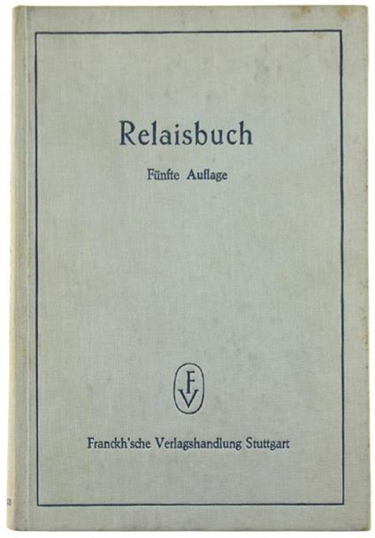 Relaisbuch - Michael Walter - copertina