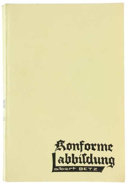 Konforme Abbildung - Albert Betz - copertina
