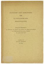 Standort und Marktform der Schweizerischen Brauindustrie. Inaugural Dissertation Zur Erlangugn der Würde Eines Doktors.