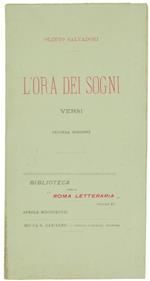 L' Ora dei Sogni. Versi