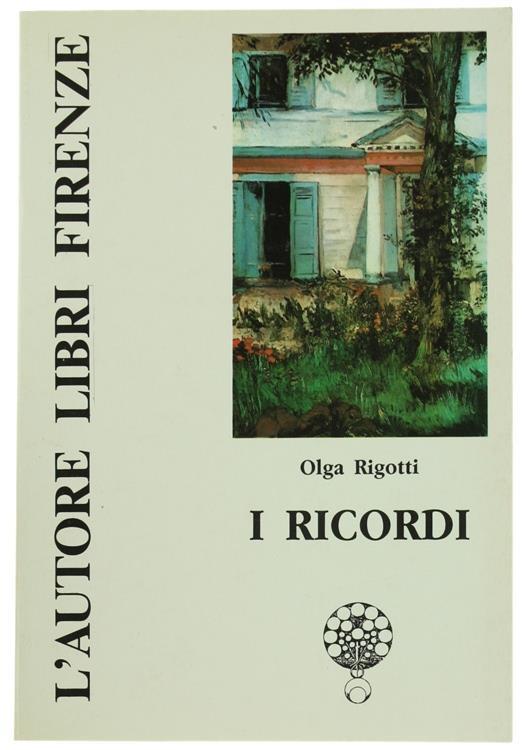 I Ricordi - Olga Rigotti - copertina