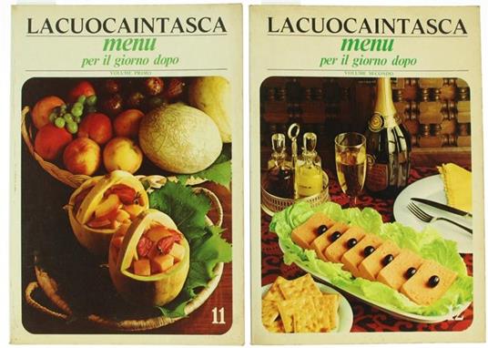 Menu per il Giorno Dopo. Lacuocaintasca N. 11 e 12 - Jan. Hopcraft - copertina