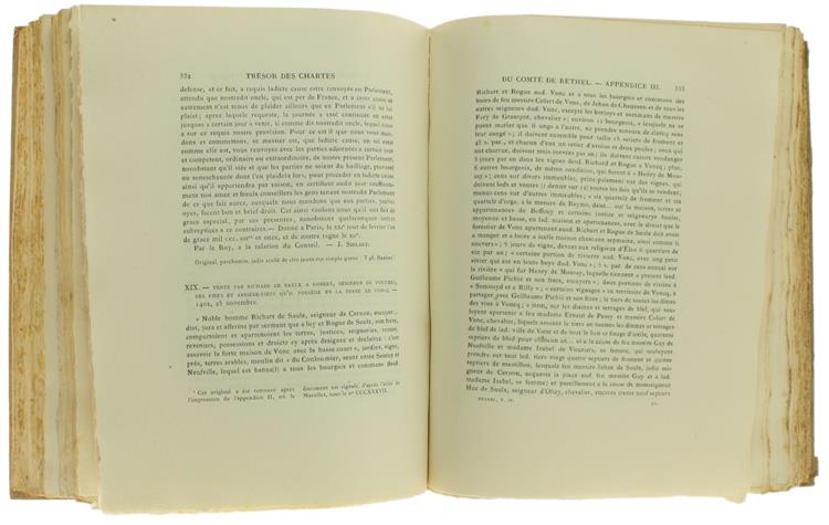 Tresor des Chartes du Comté de Rethel Publié Par Ordre de S.A.S. le Princ