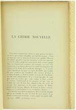 La Chimie Nouvelle