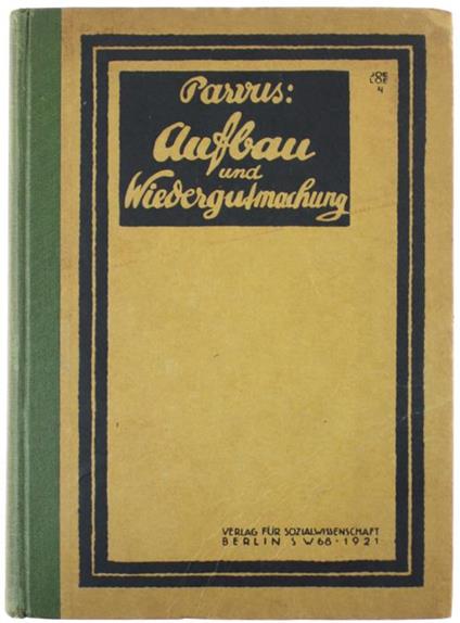 Aufbau und Wiedergutmachung - Parvus - copertina