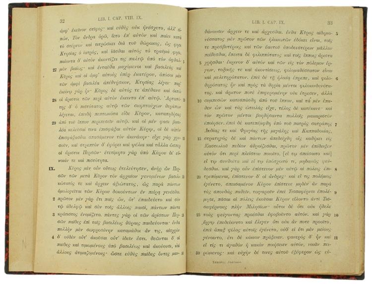 Xenophontis Expeditio Cyri. Recognovit Joannes Decia. P.I. Lib. I-III