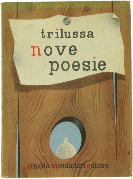 Nove Poesie - Trilussa - copertina
