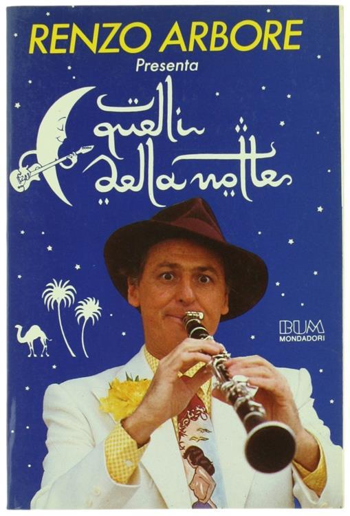 Quelli della notte - Renzo Arbore - copertina