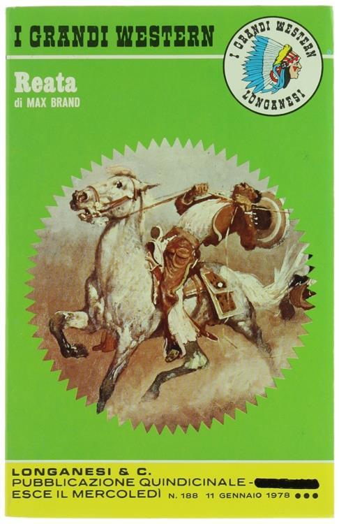 Reata - Max Brand - copertina