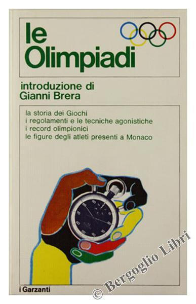Le Olimpiadi - Gianni Brera - copertina