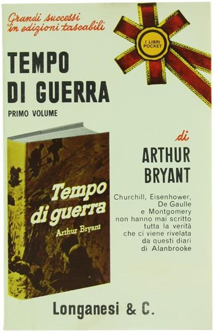Tempo di Guerra (1939-1941) - Primo Volume - Arthur Bryant - copertina