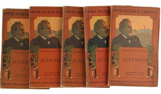 Juvenilia - Giosuè Carducci - copertina