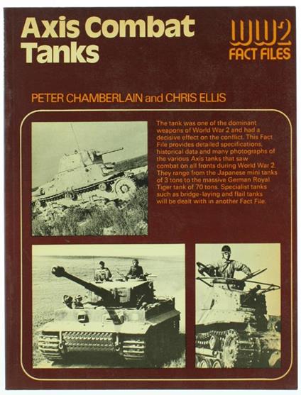 AXIs Combat Tanks - Peter Chamberlain - copertina