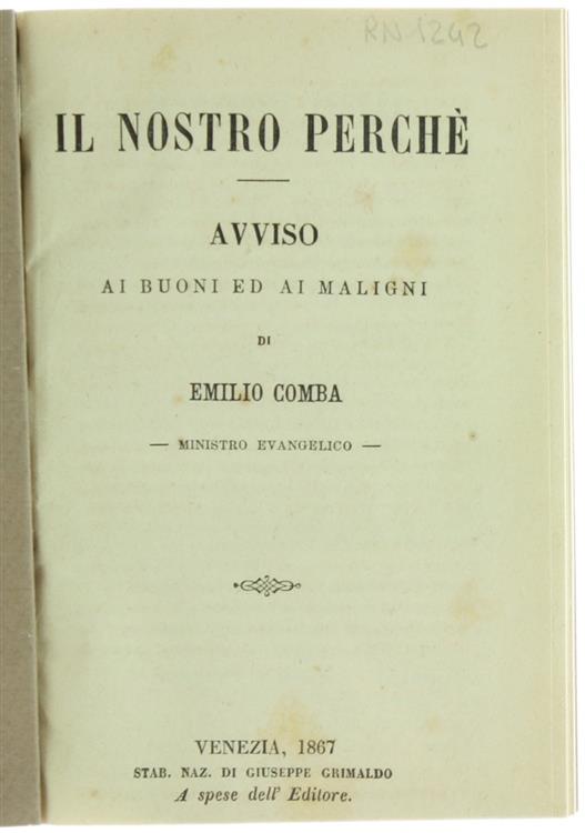 Bergoglio Libri d'Epoca Snc