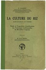 La Culture du Riz Dans le Delta du Tonkin. Étude et Propositions d'Amélioration des Techniques Traditionnelles de Riziculture Tropicale
