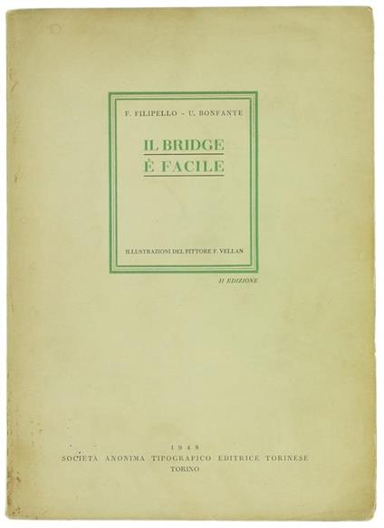 Il Bridge é Facile - Francesco Filipello - copertina