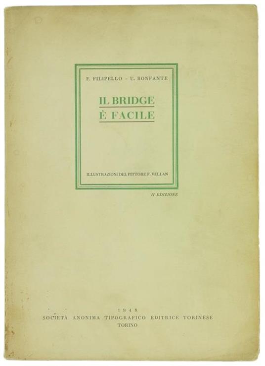 Il Bridge é Facile - Francesco Filipello - copertina