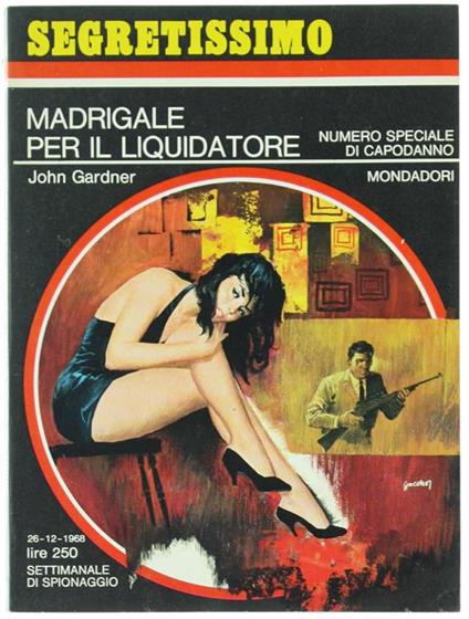 Madrigale per il Liquidatore - John Gardner - copertina