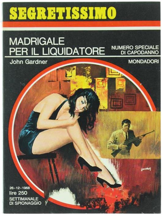 Madrigale per il Liquidatore - John Gardner - copertina