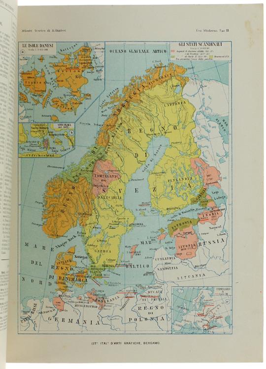 Testo-Atlante di Geografia Storica Generale e d'Italia in Particolare. Evo Moderno e Contemporaneo. Parte I: dal 1492 al 1789