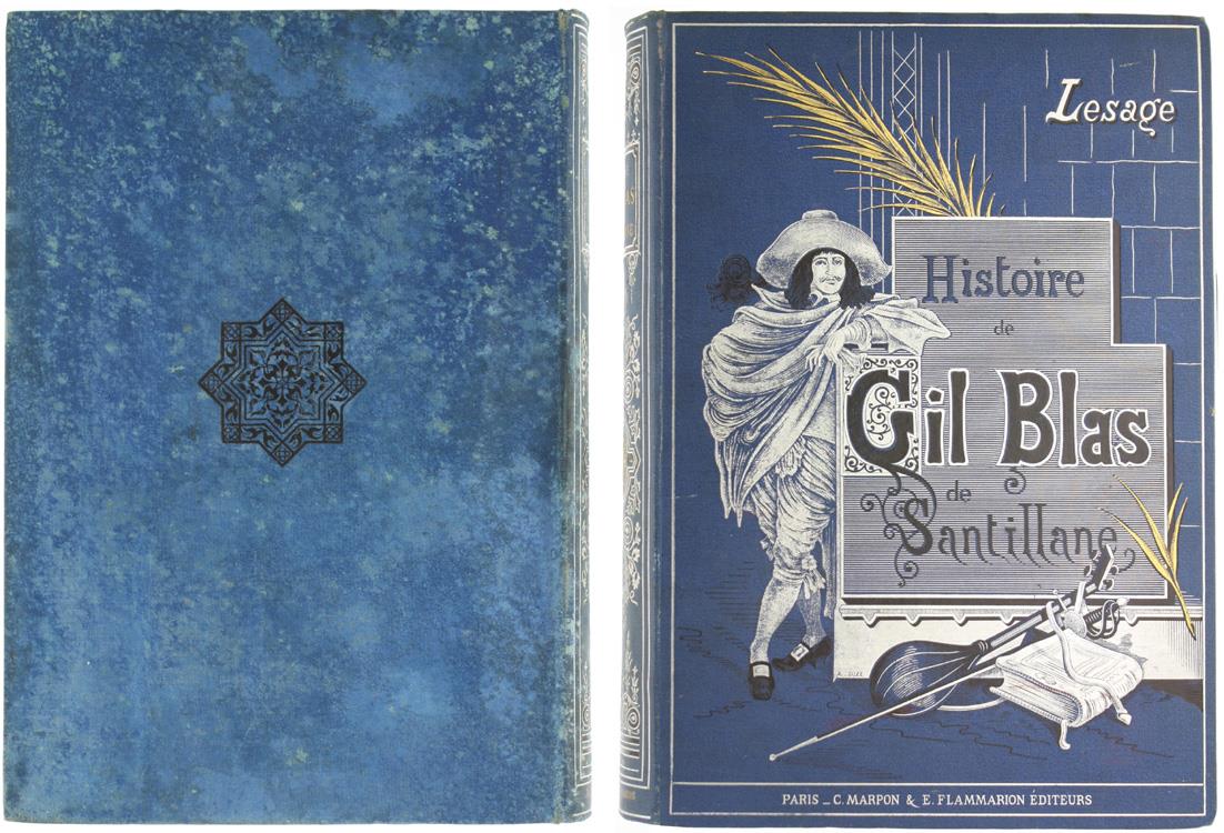 Histoire de Gil Blas de Santillane Précédée d'Une Étude Littéraire, Avec 300 Illustrations sur Bois. Dessins de Mm. Philippoteeaux Er Pellicer, Gravure de Ch.Barbant