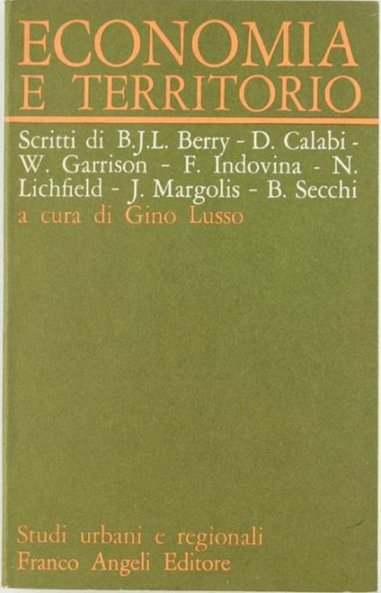 Economia e Territorio - Gino Lusso - copertina