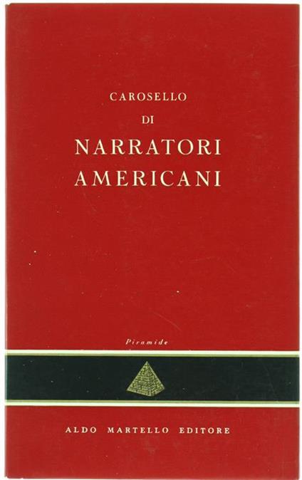 Carosello di Narratori Americani - Giorgio Monicelli - copertina