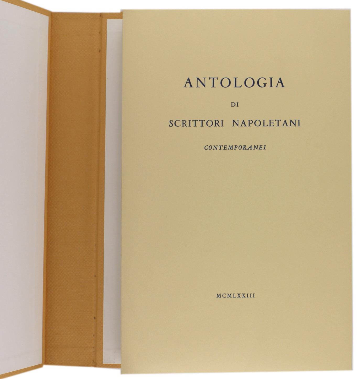 Antologia di Scrittori Napoletani Contemporanei