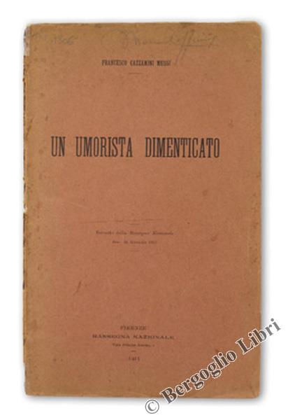 Bergoglio Libri d'Epoca Snc
