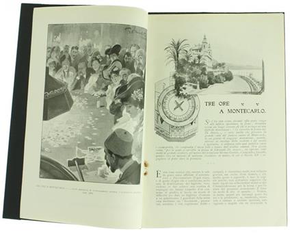 Tre Ore a Montecarlo - Edmondo De Amicis - copertina