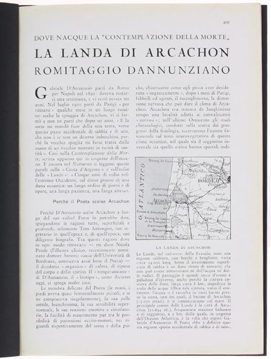 La Landa di Arcachon, Romitaggio Dannunziano - Giuseppe Alberti - copertina