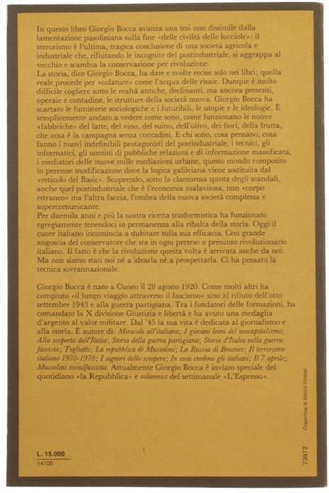 Italia anno uno - Giorgio Bocca - 2