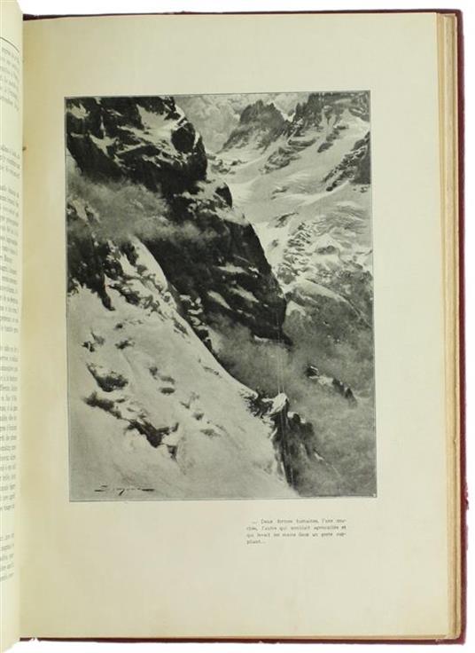 La Neige sur les Pas. Roman - Henry Bordeaux - copertina