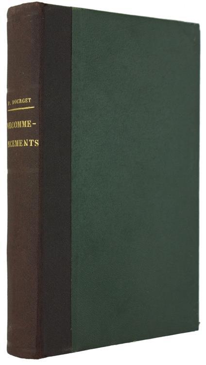 Recommencements - Paul Bourget - copertina