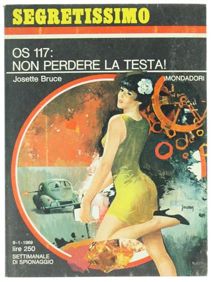 Os 117: non Perdere la Testa - Josette Bruce - copertina