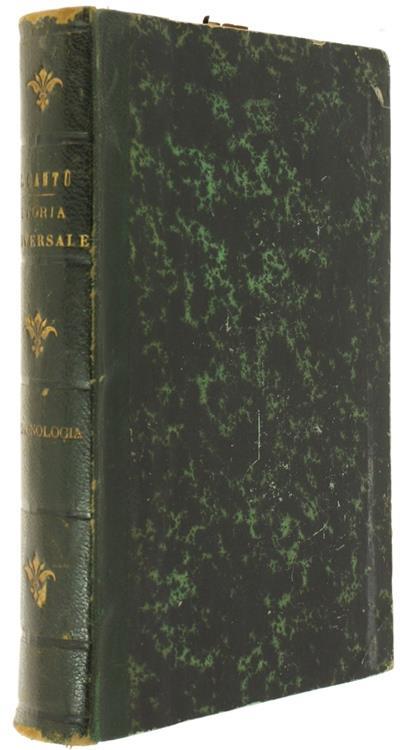 Cronologia. Documenti alla Storia Universale - Cesare Cantù - copertina