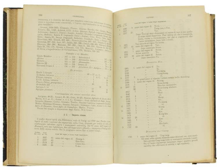 Cronologia. Documenti alla Storia Universale