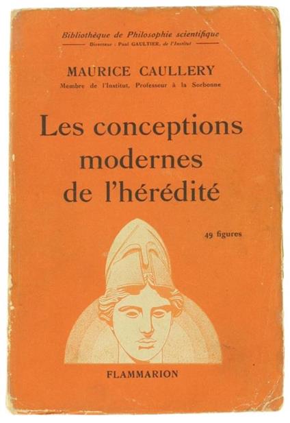 Les Conceptions Modernes de l'Heredité - Maurice Caullery - copertina