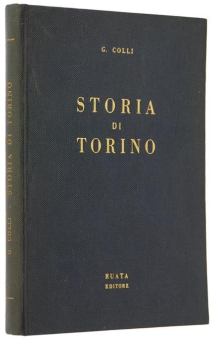 Storia di Torino - Giuseppe Colli - copertina