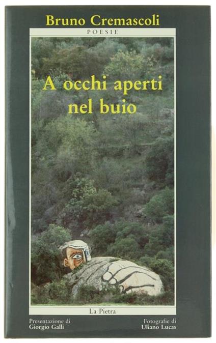 A Occhi Aperti nel Buio Poesie - Bruno Cremascoli - copertina
