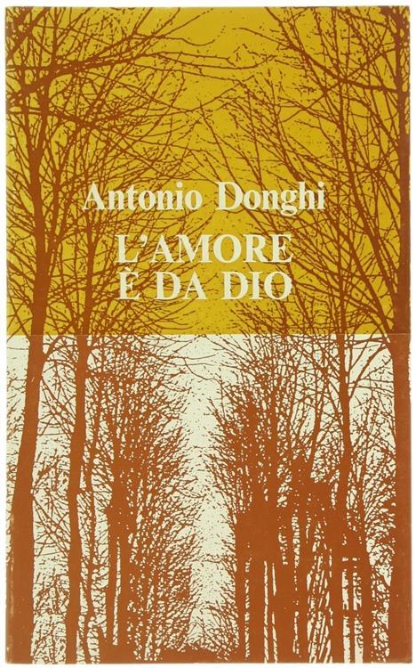 L' Amore é da Dio - Antonio Donghi - copertina