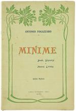 Minime. Studi Discorsi e Nuove Liriche