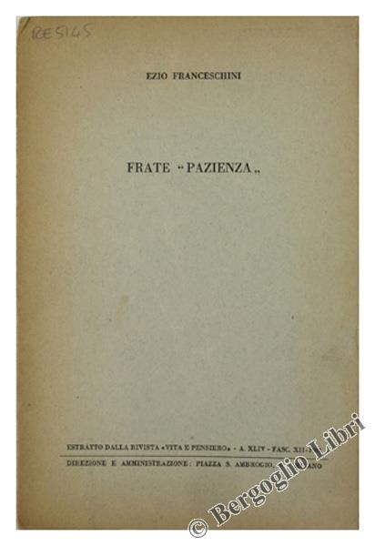 Bergoglio Libri d'Epoca Snc
